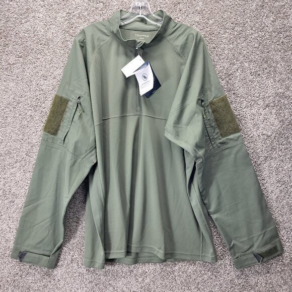 Propper Men's Kinetic Combat Shirt Air Soft Antimicrobial Snag Free Green 2XL - Picture 1 of 14